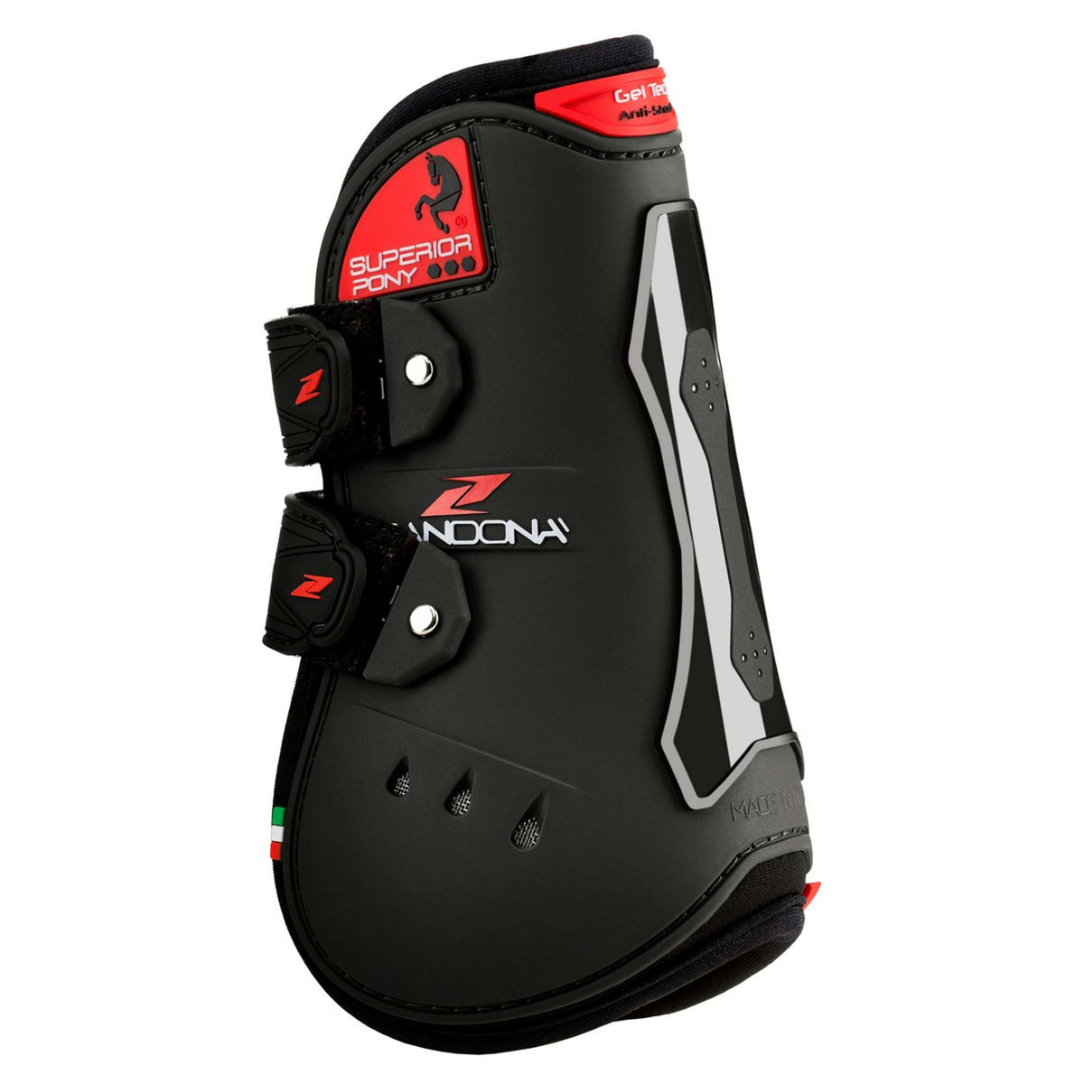 Zandona Tendon Boots Superior Air Velcro Black