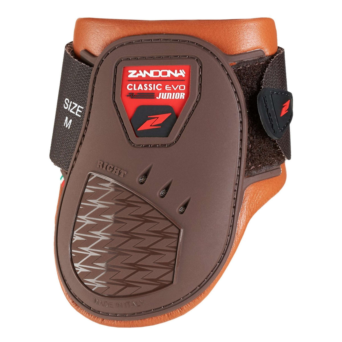 Zandona Fetlock Boots Carbon Air Classic Evo Junior Brown