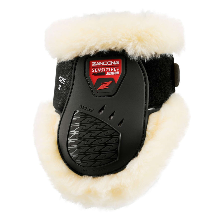 Zandona Fetlock Boots Carbon Air Sensitive Plus Junior Black