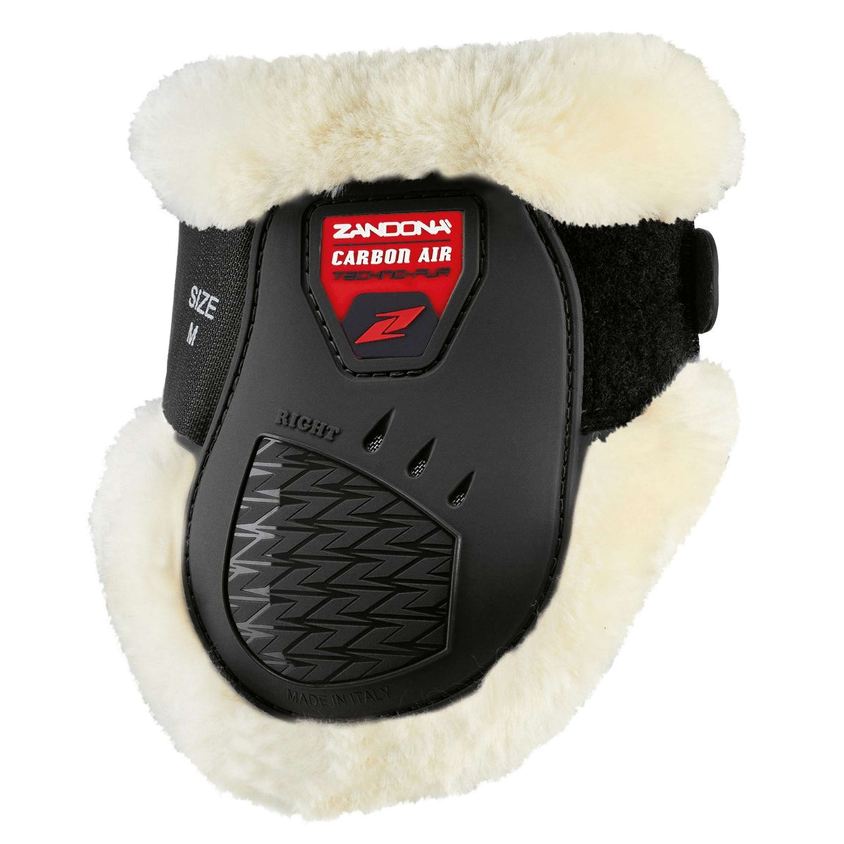 Zandona Fetlock Boots Carbon Air Techno Fur Junior Black