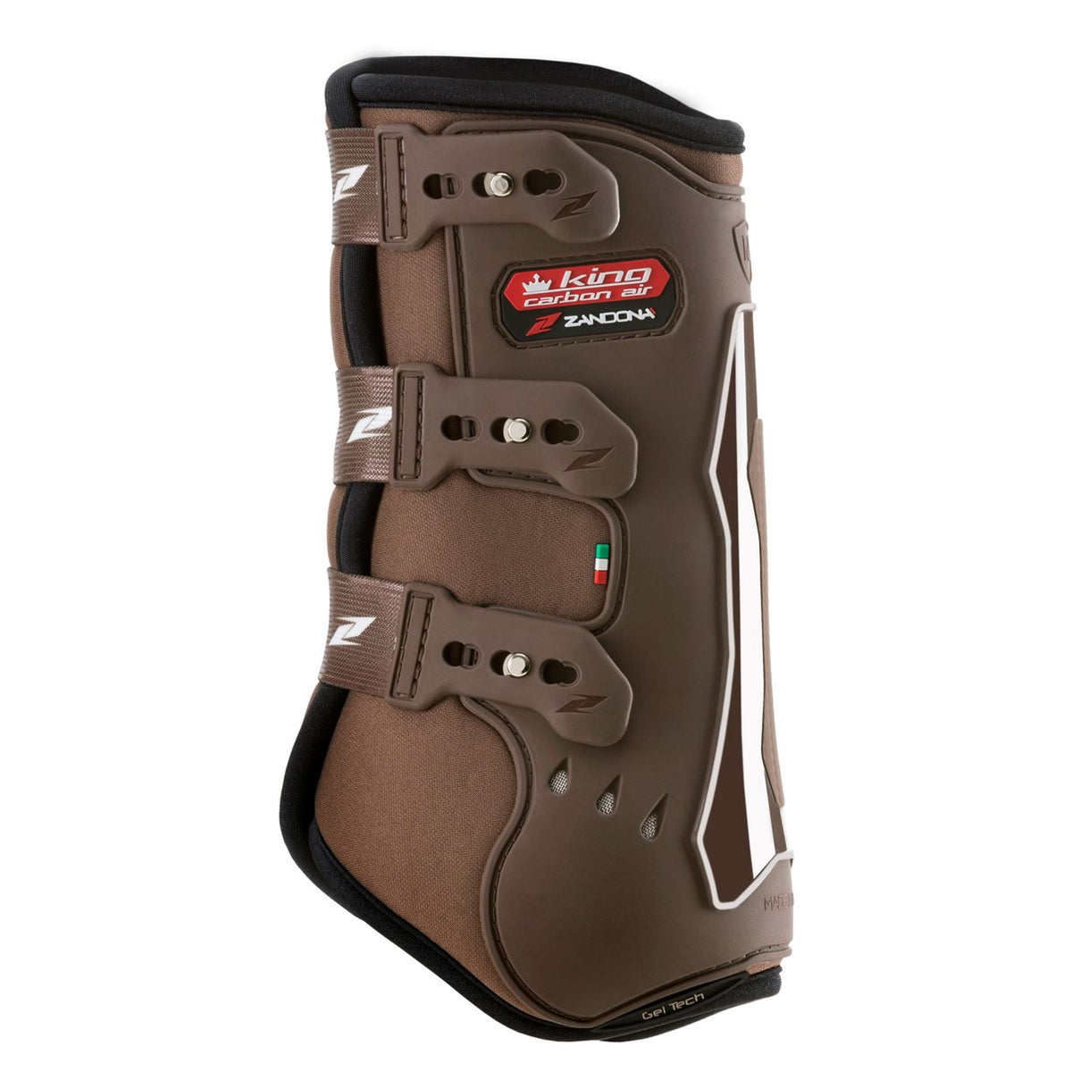 Zandona Leg protection King Carbon Air Front Brown