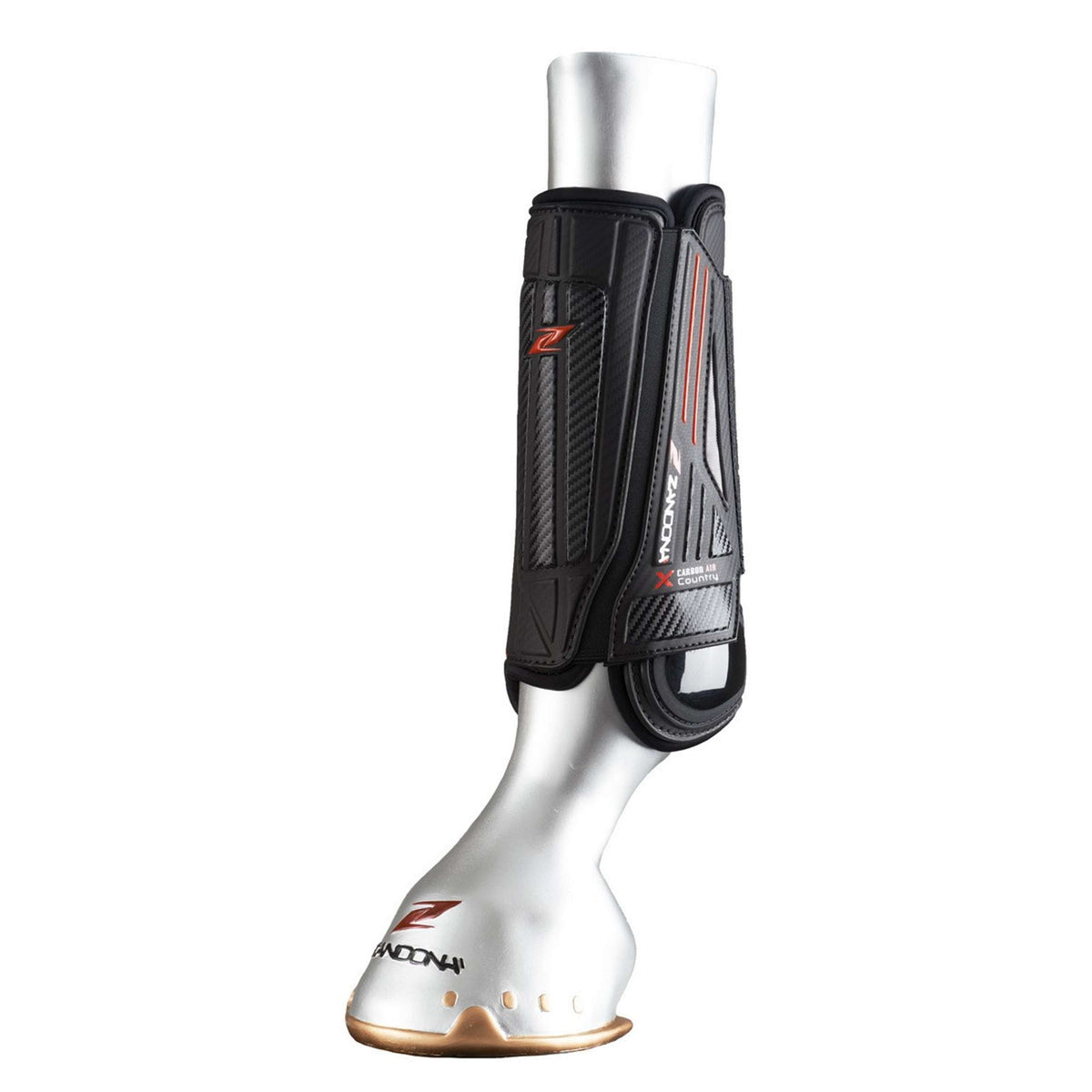 Zandona Leg protection Carbon Air X-Country Black