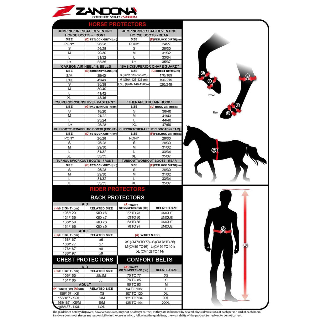 Zandona Tendon Boots Carbon Air Sensitive Plus Brown