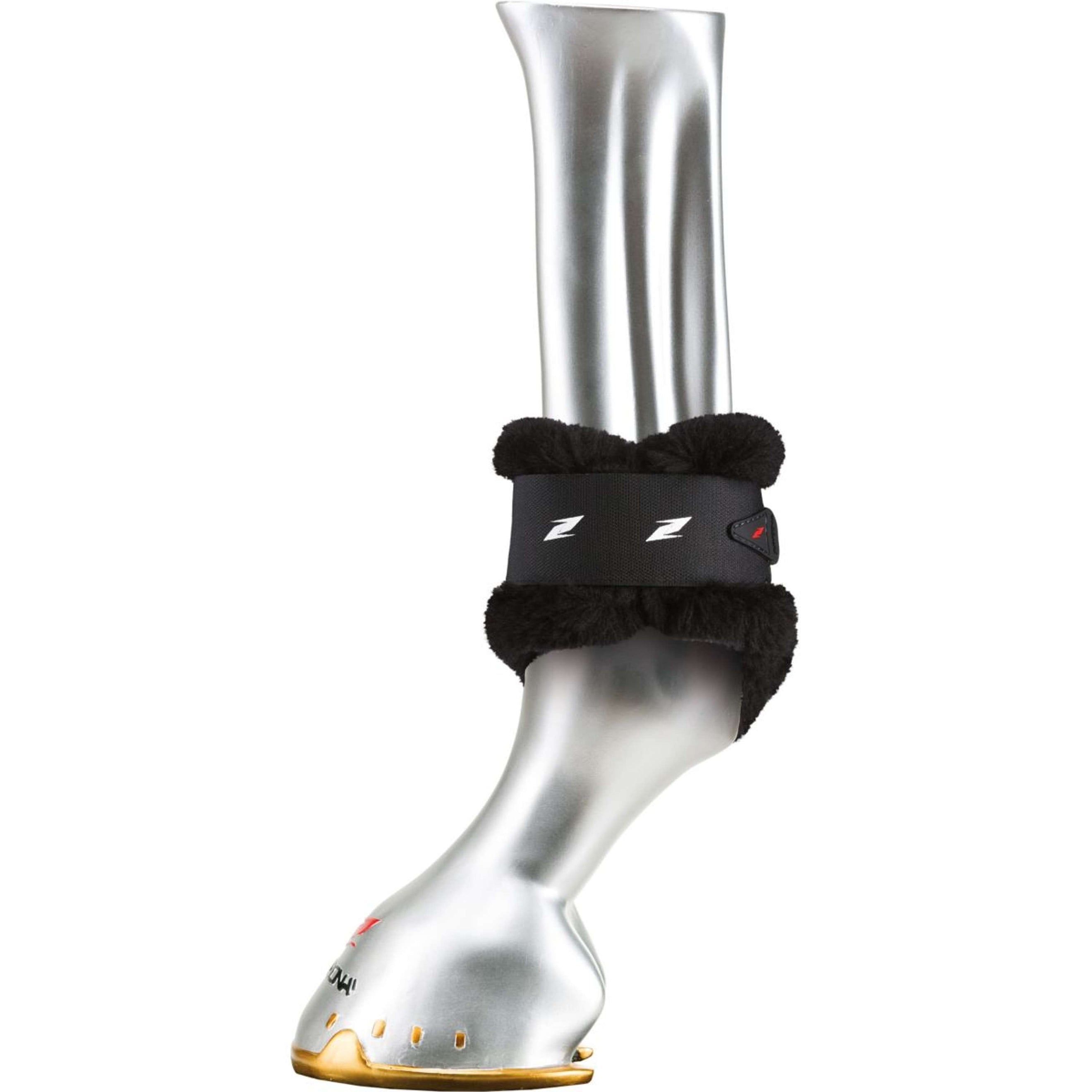 Zandona Fetlock Boots Carbon Air Sensitive Junior Black Fur Zandona Fetlock Boots Carbon Air Sensitive Junior Black Fur