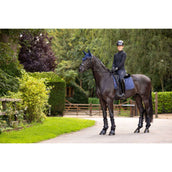 LeMieux Saddlepad Crystal Suede Dressage Navy