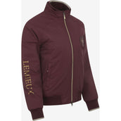 LeMieux Bomber Jacket Elite Crew Burgundy