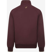 LeMieux Bomber Jacket Elite Crew Burgundy