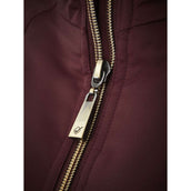 LeMieux Bomber Jacket Elite Crew Burgundy