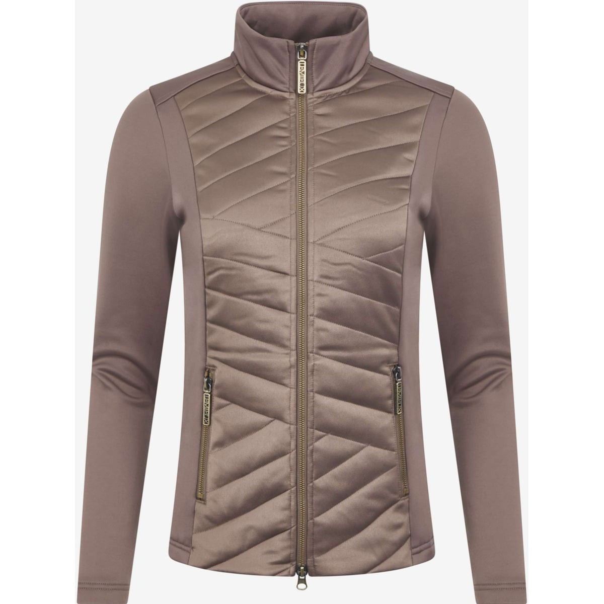 LeMieux Zip-Hoodie Dynamique Walnut