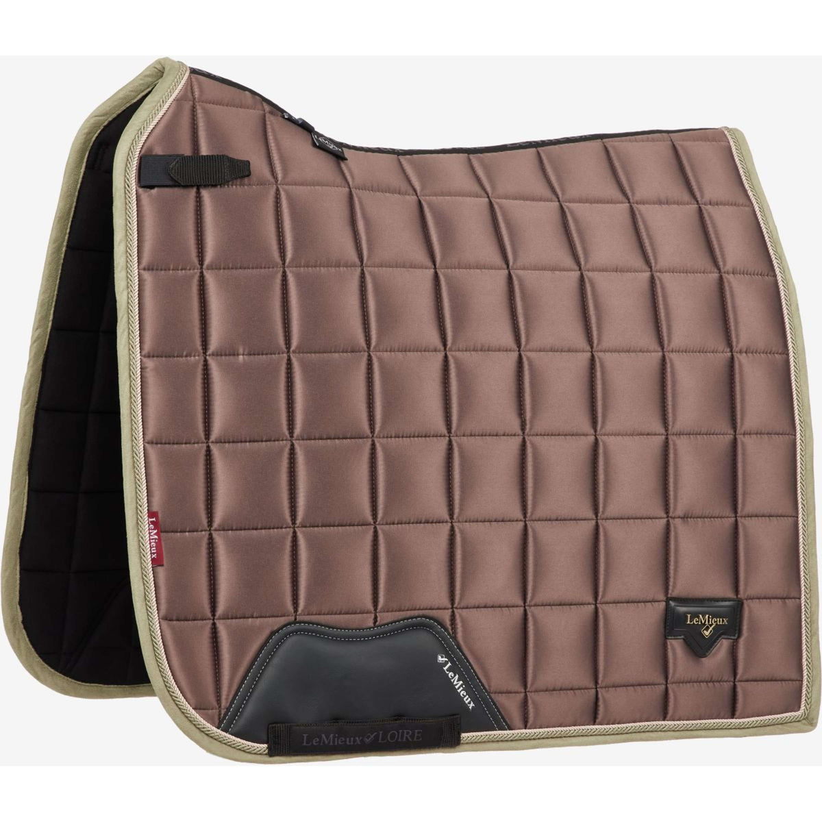 LeMieux Saddlepad Loire Classic Dressage Walnut