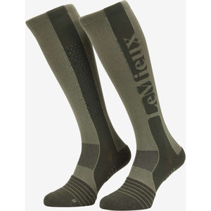 LeMieux Socks Silecone Fern