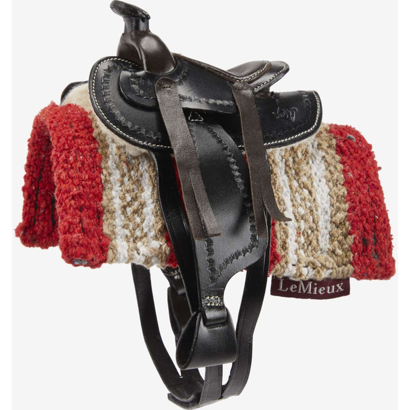 LeMieux Toy Pony Western Saddle Black