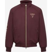 LeMieux Bomber Jacket Young Rider Eilte Team Burgundy