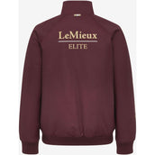 LeMieux Bomber Jacket Young Rider Eilte Team Burgundy