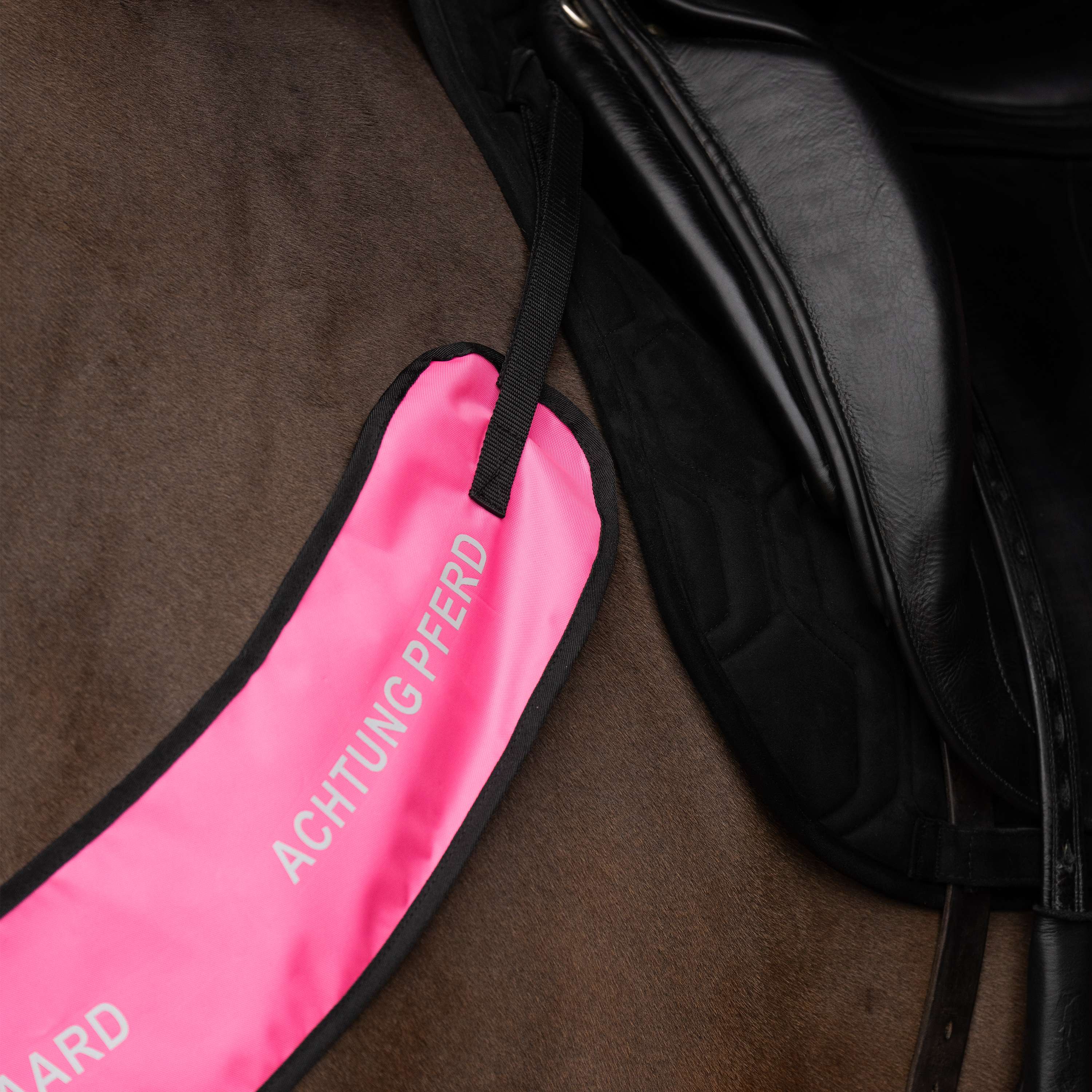 Imperial Riding Chest Buckle IRHReflective Pink