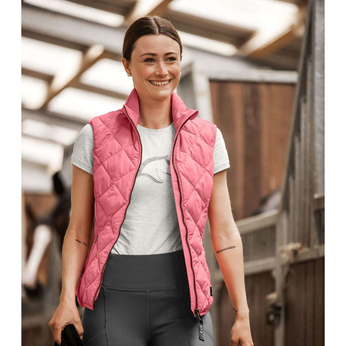 ELT Bodywarmer Meran Wild Rose