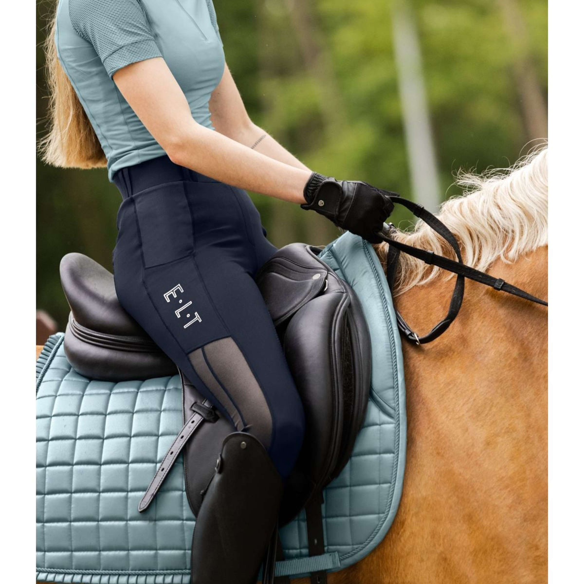 ELT Riding Legging Nina Deep Blue