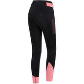 ELT Riding Legging Noemi Black/Flamingo