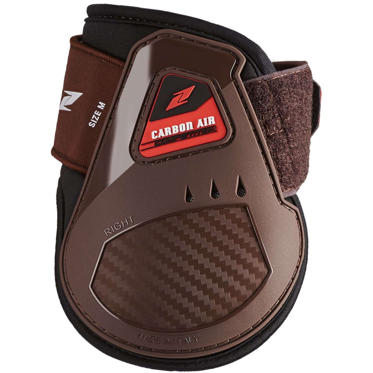 Zandona Fetlock Boots Carbon Air Young Comp Brown