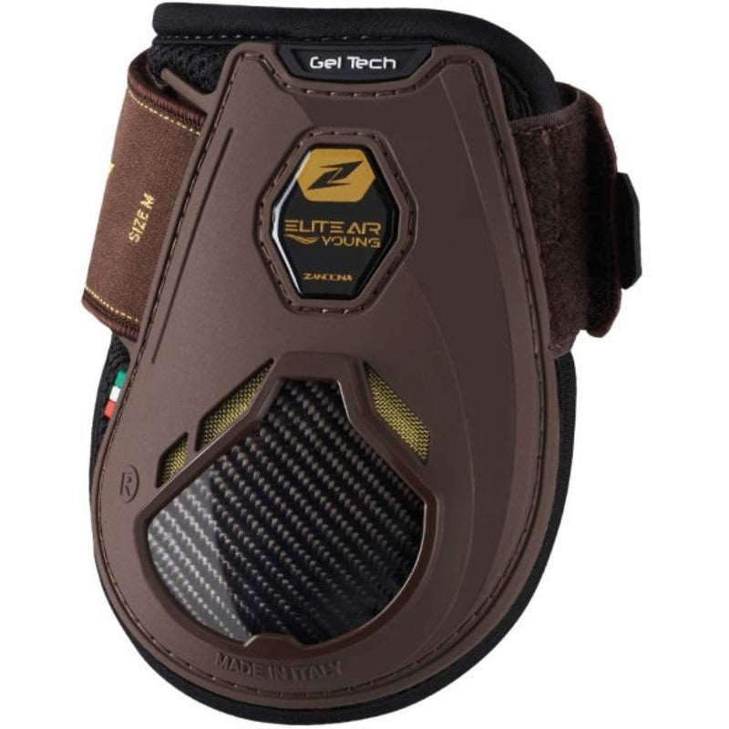Zandona Fetlock Boots Elite Air Young Competition Brown