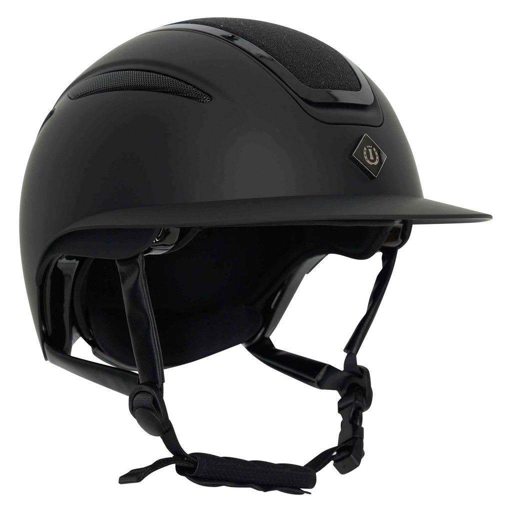 Imperial Riding Cap IRHOlania Deluxe Big Visor Black Glitter