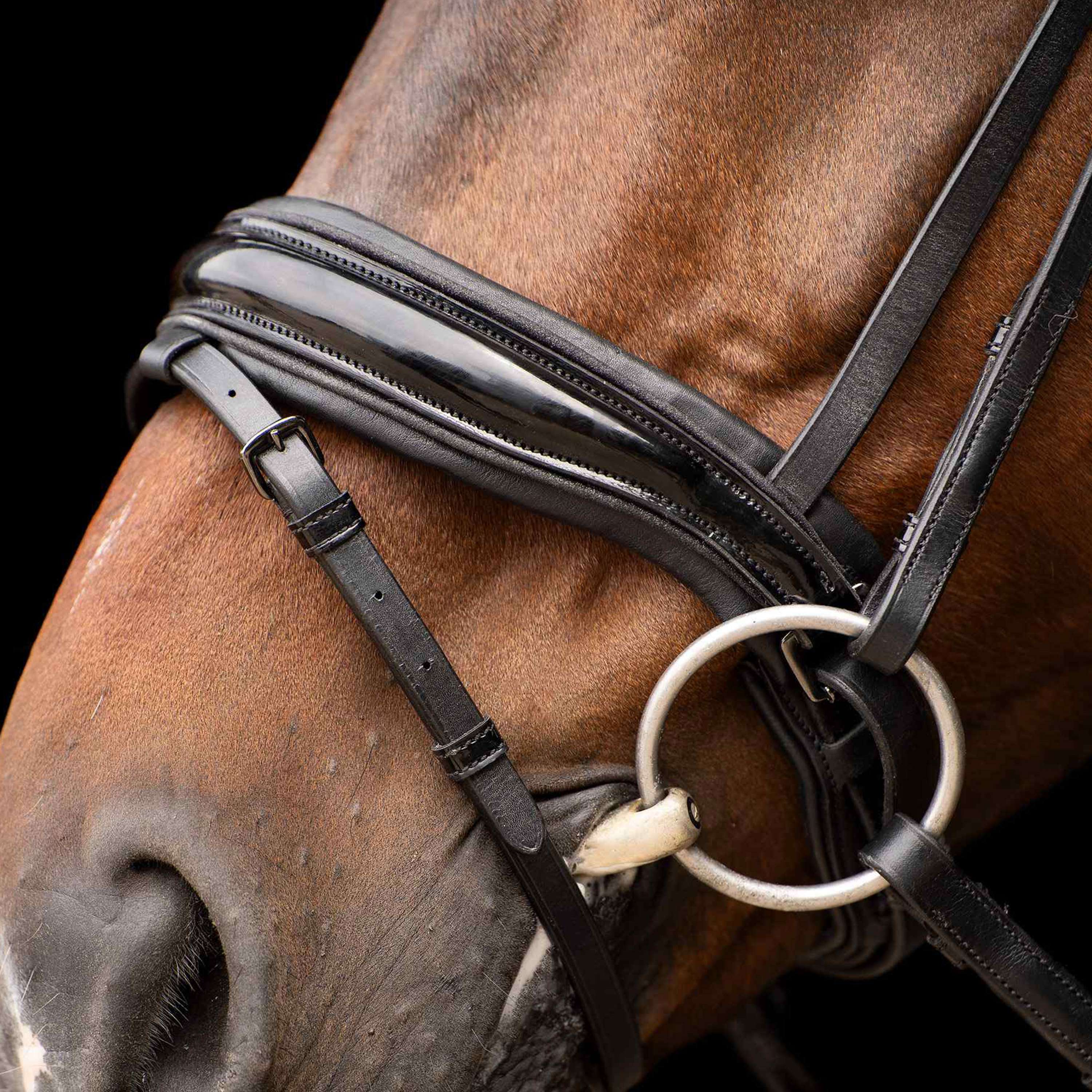 Imperial Riding Bridle IRHAthena Black