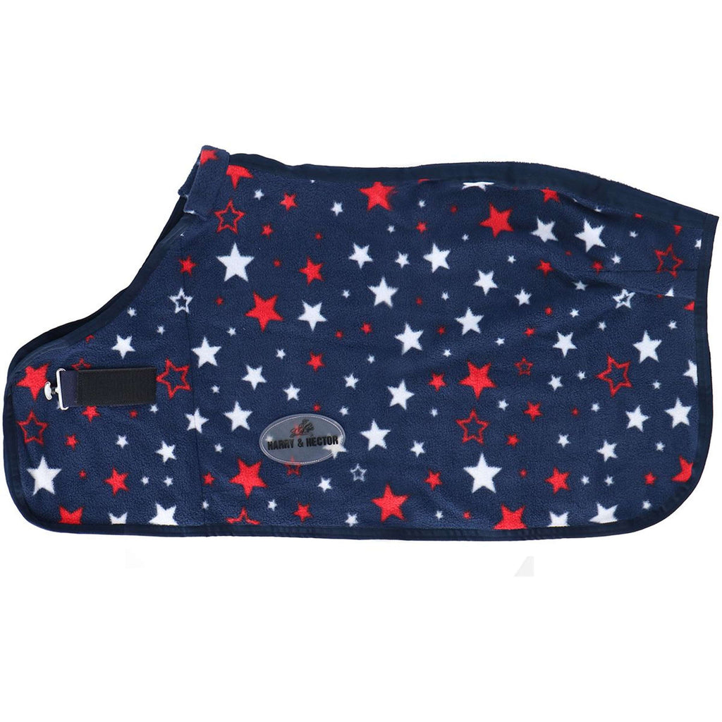 HB Harry & Hector Fleece Rugs Star Blue