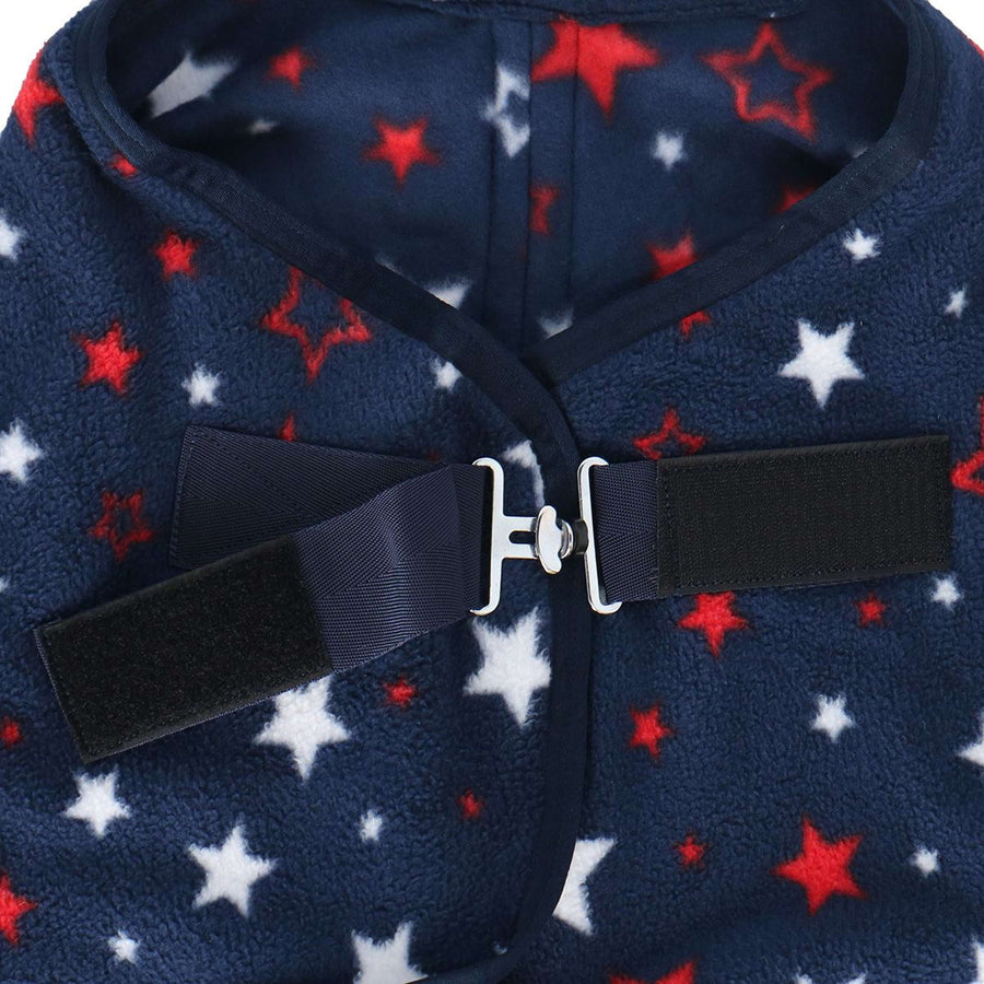 HB Harry & Hector Fleece Rugs Star Blue