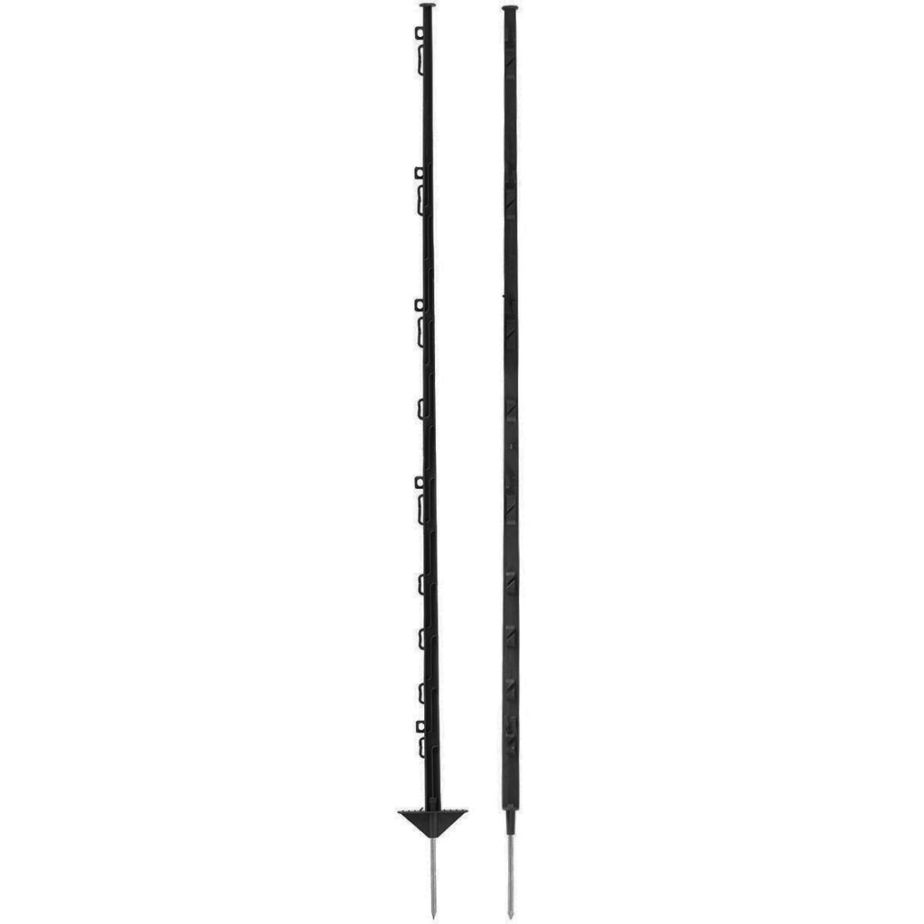 Agradi Power Classic Plastic Post Double 150cm 20 Pieces Black