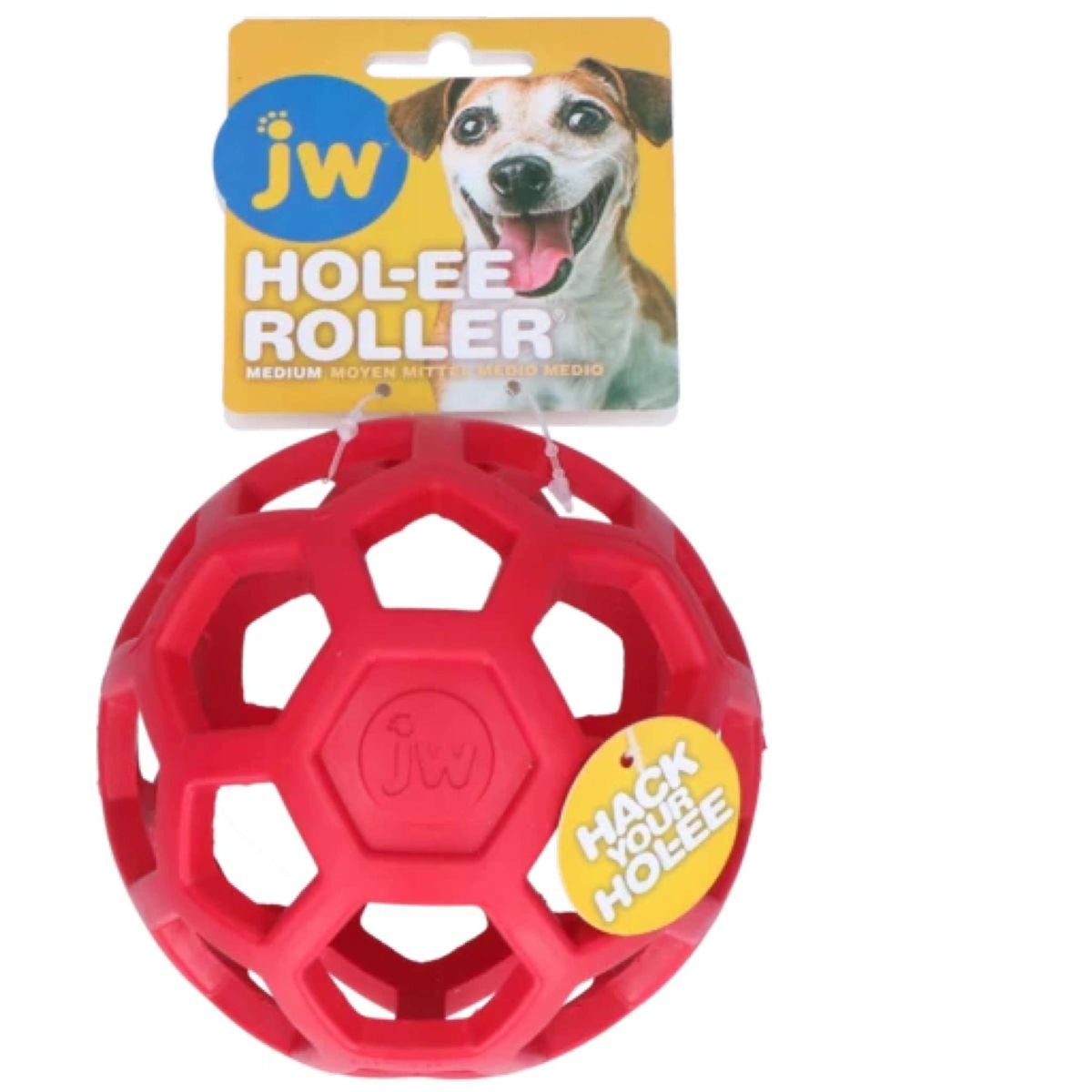 JW playball HOL-EE Roller M Red