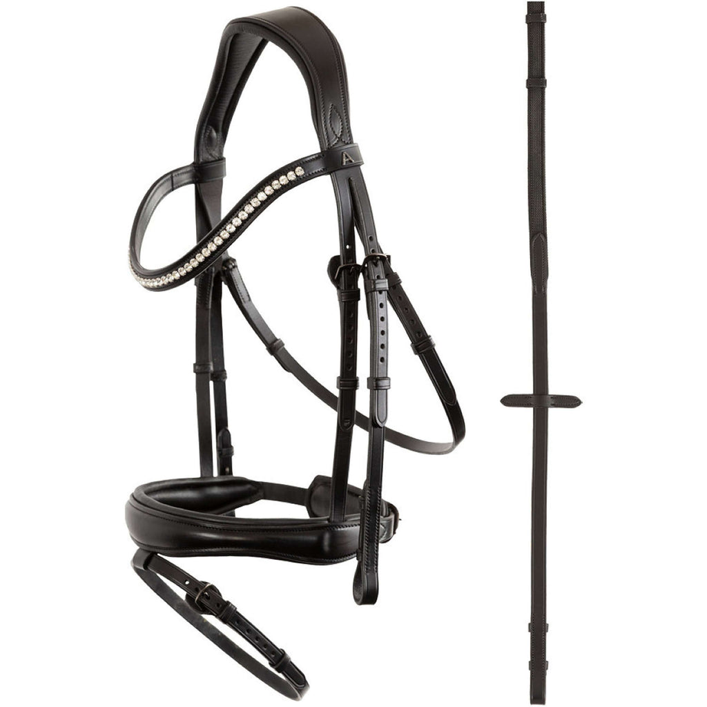 ANKY Bridle Profi ATH25001 Anatomic Black