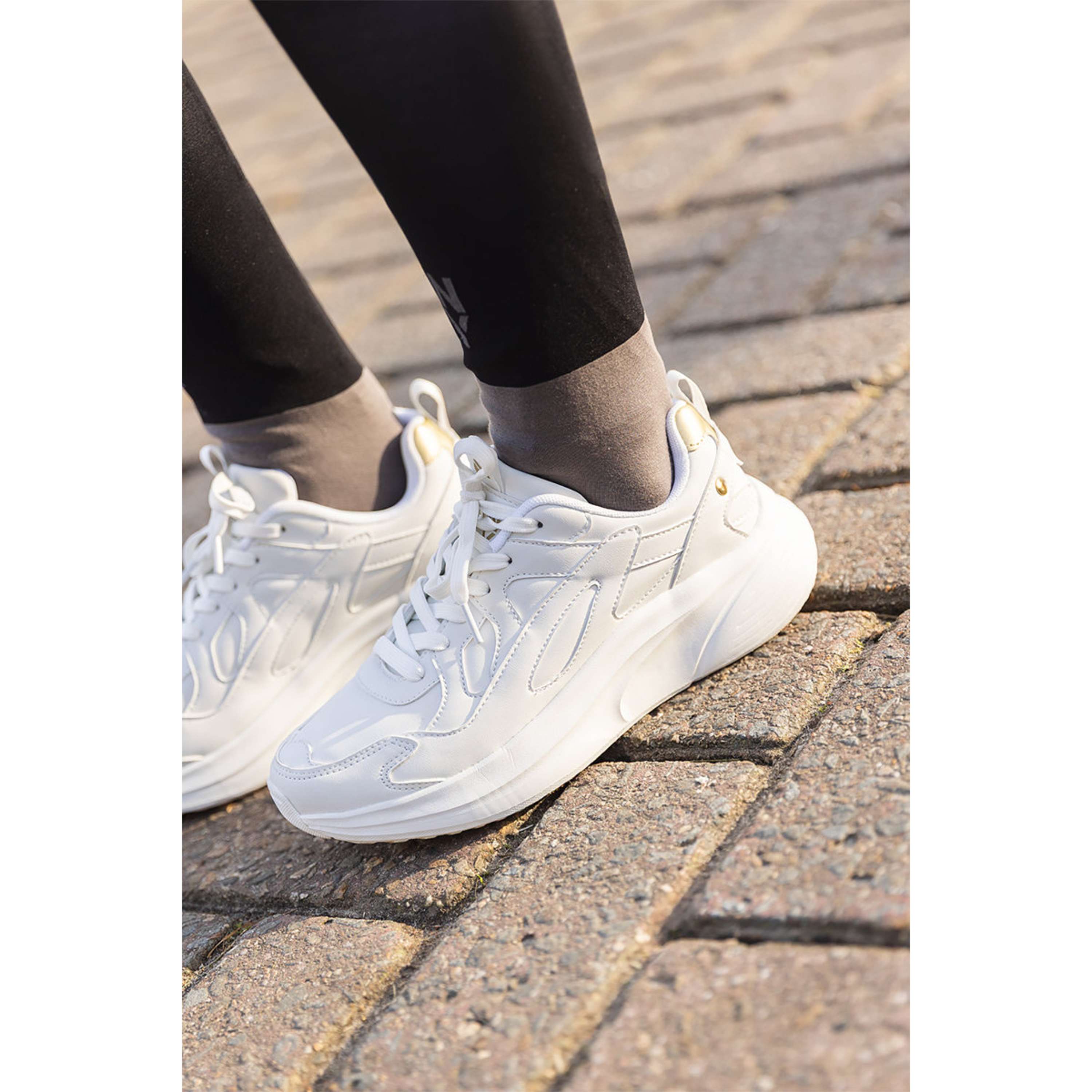 ANKY Sneakers Oro Blanco White