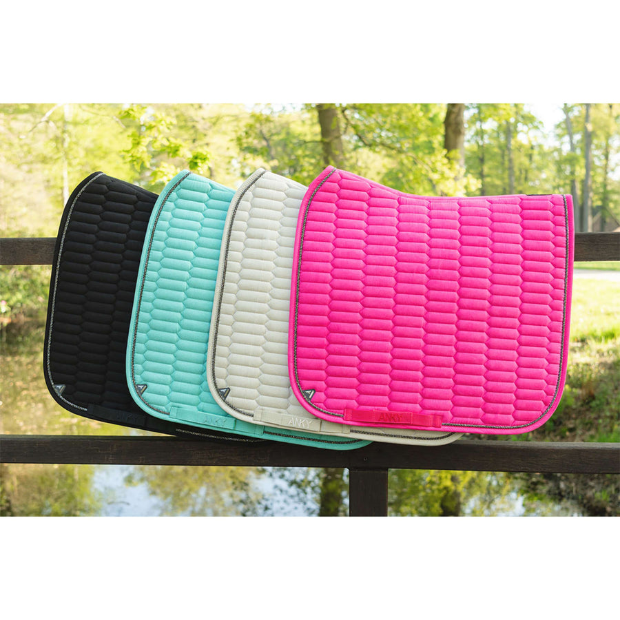 ANKY Saddlepad Suede XB261110 Dressage Pool Blue