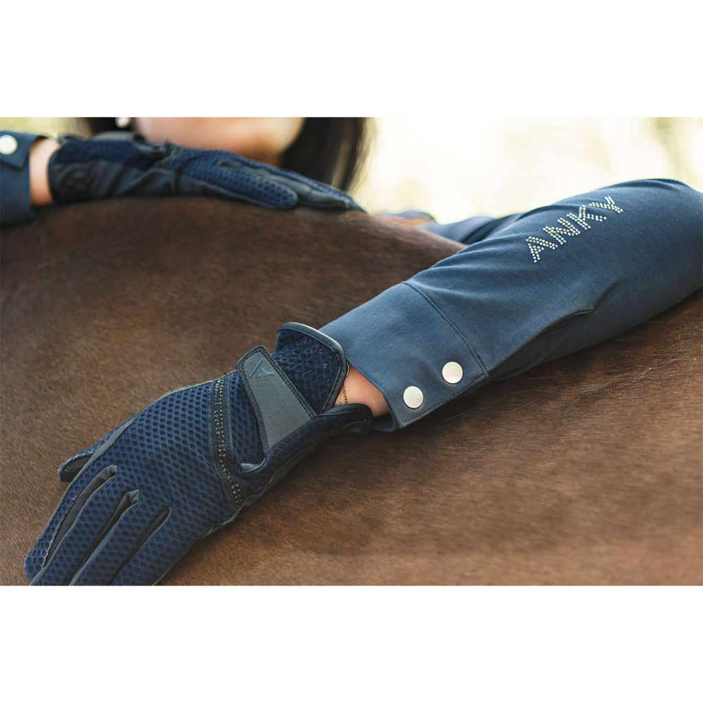 ANKY Long Sleeve Zip Up ATC261203 Mood Indigo