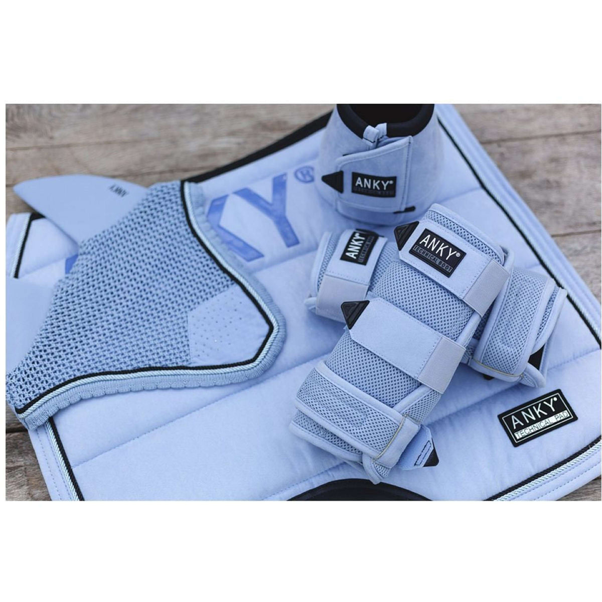 ANKY Saddlepad XB241110 Dressage Blue Heron