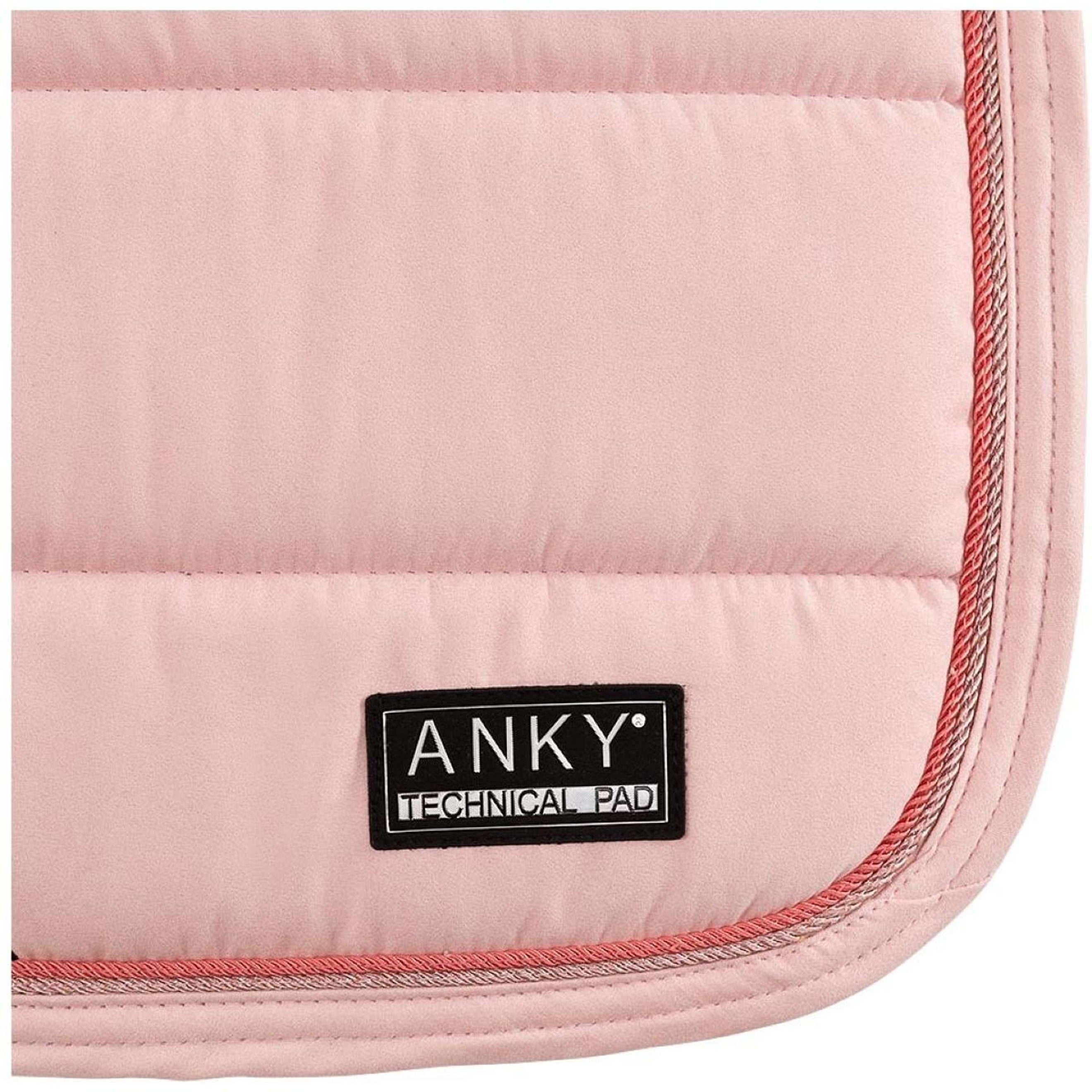 ANKY Saddlepad XB241110 Dressage Pale Rosette