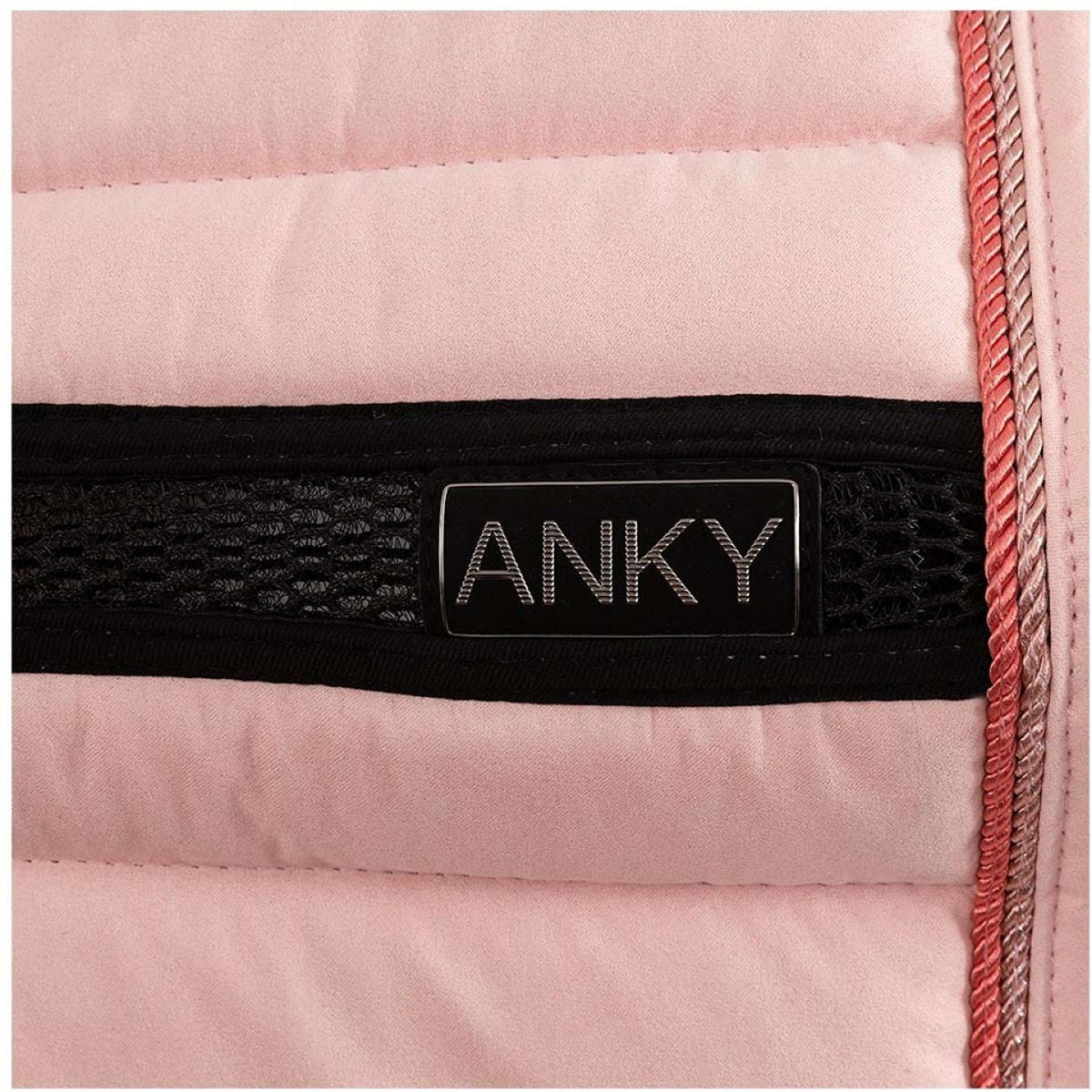 ANKY Saddlepad XB241110 Dressage Pale Rosette