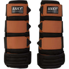 ANKY Leg protection 3D Mesh Black/Rust