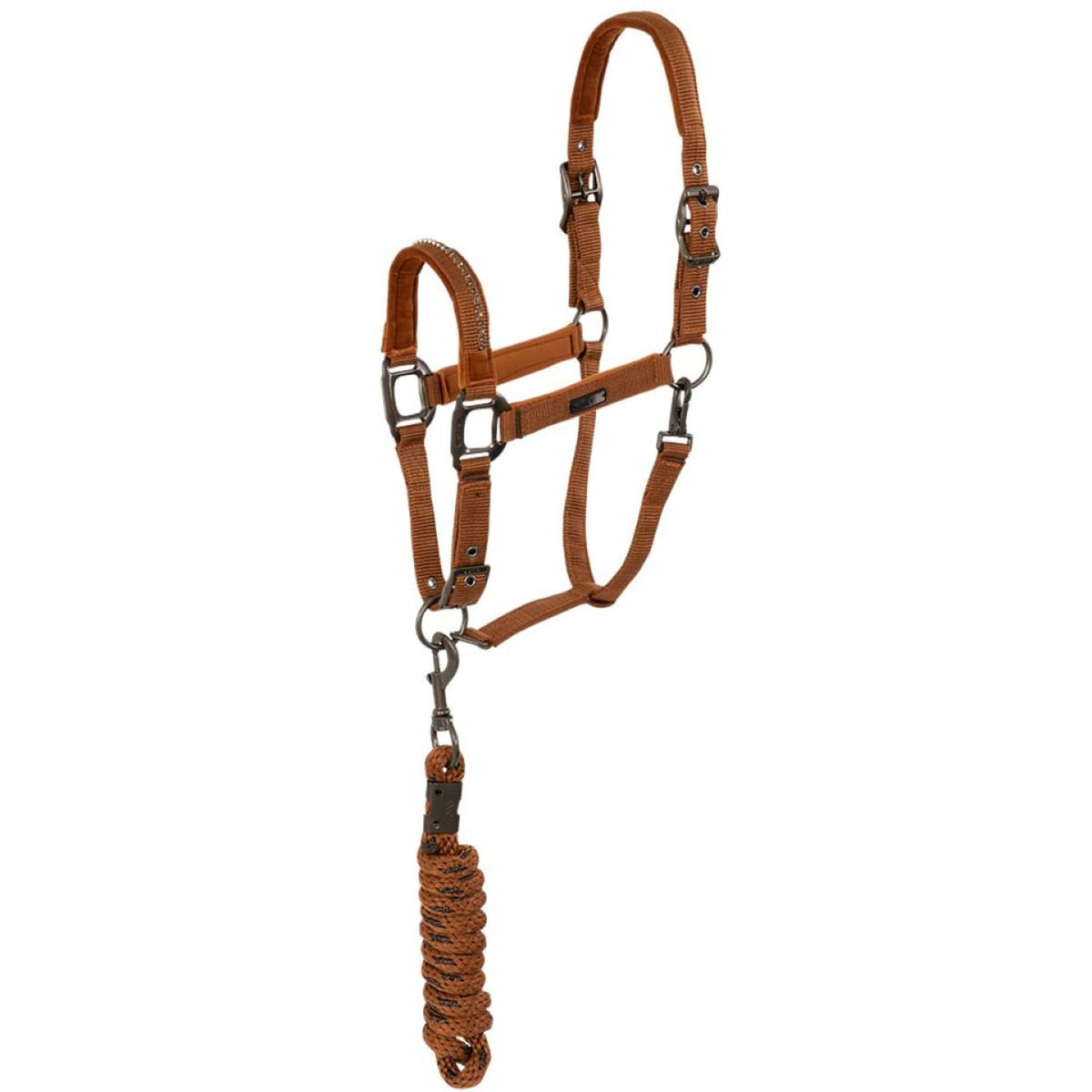 ANKY Head Collar Set Stones Rust