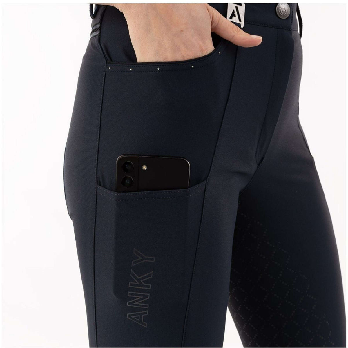 ANKY Breeches Conscious Silicon Full Grip Dark Navy