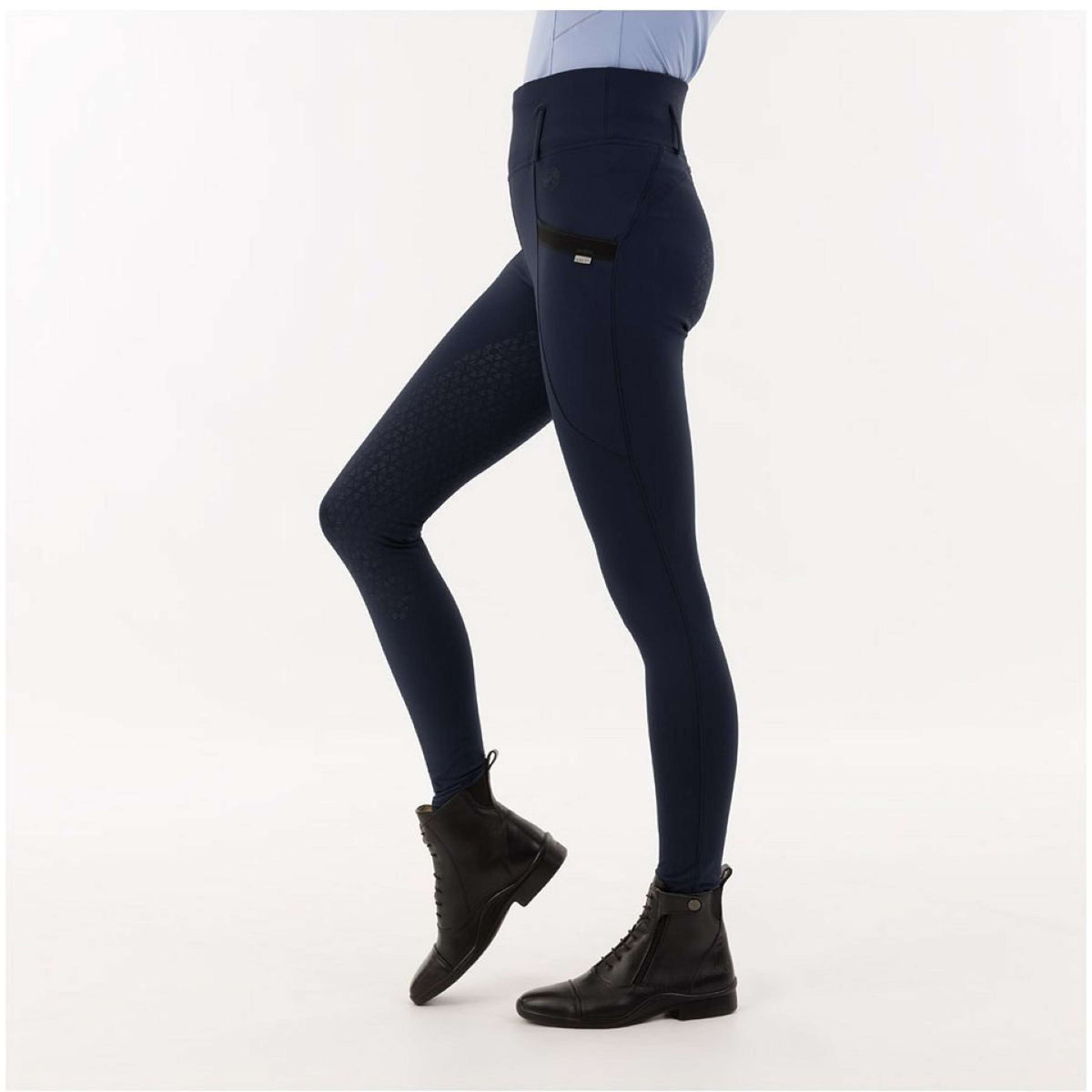 ANKY Riding Legging Impactive Silicon Full Grip Dark Navy