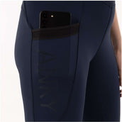 ANKY Riding Legging Impactive Silicon Full Grip Dark Navy