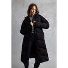 ANKY Long Puffer Coat ATC262005 Black