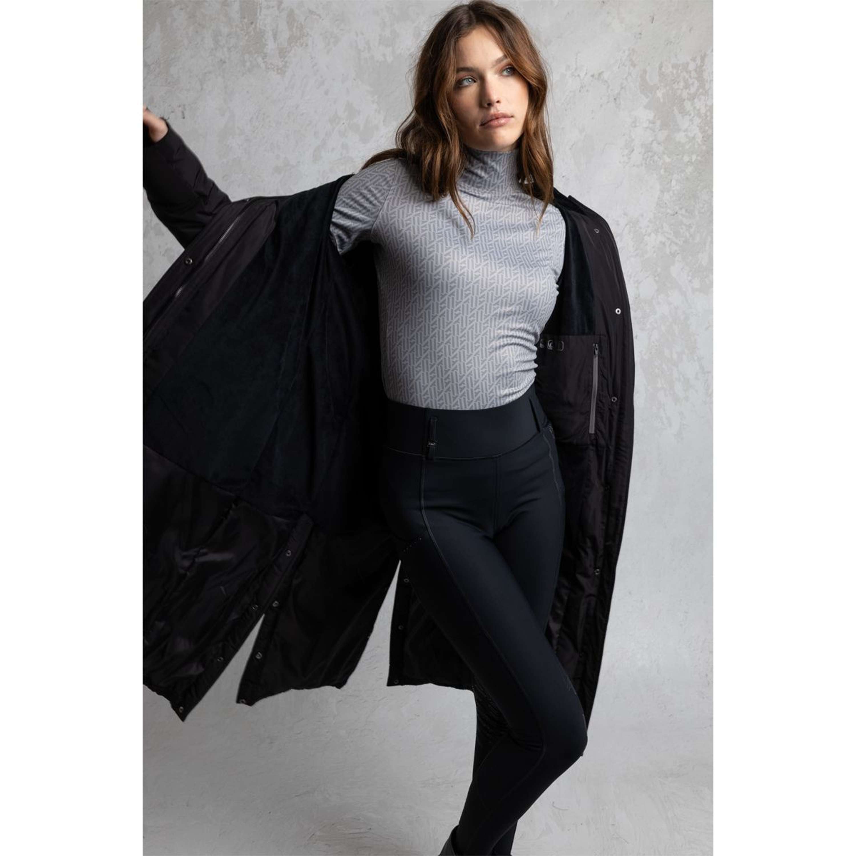 ANKY Long Puffer Coat ATC262005 Black