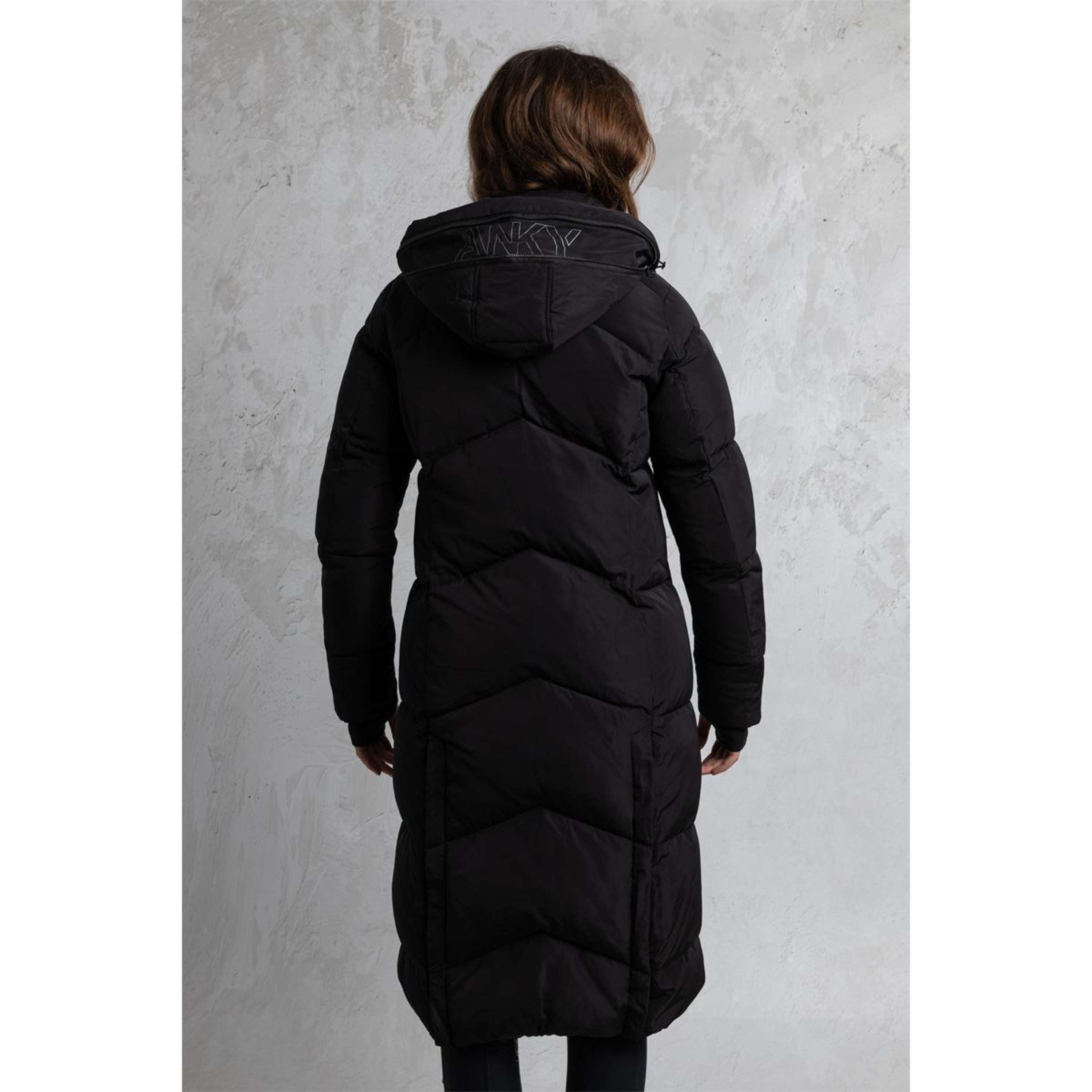 ANKY Long Puffer Coat ATC262005 Black