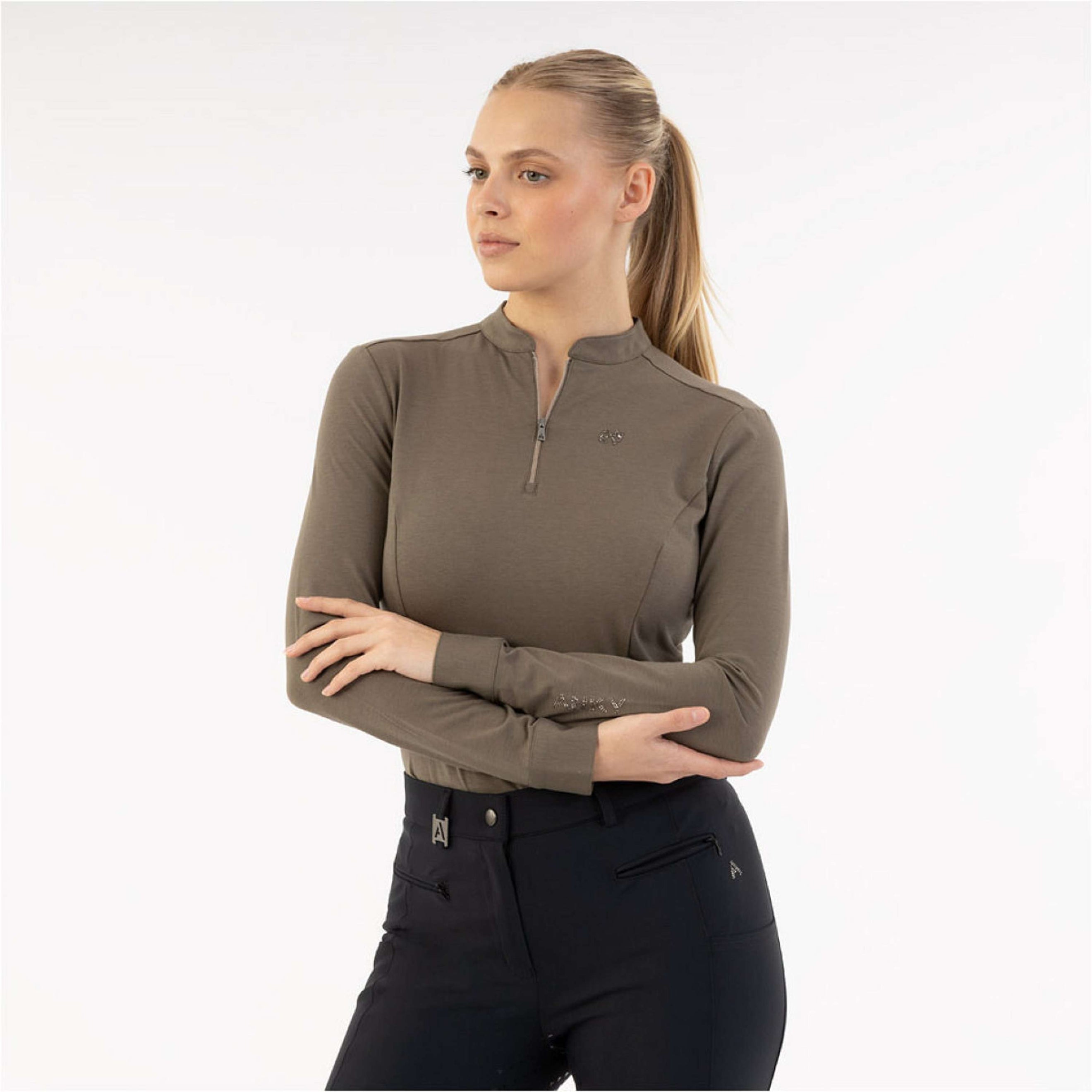 ANKY Long Sleeve Zip Up ATC261203 Bungee Cord