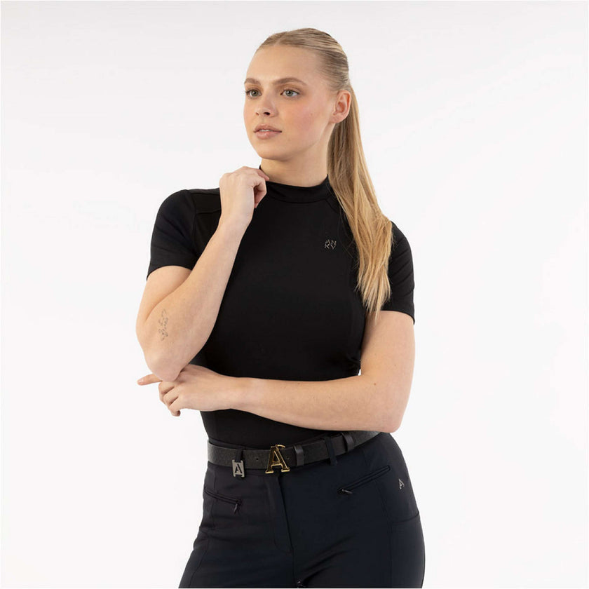 ANKY T-Shirt Mockneck Tee ATC261205 Black ANKY T-Shirt Mockneck Tee ATC261205 Black