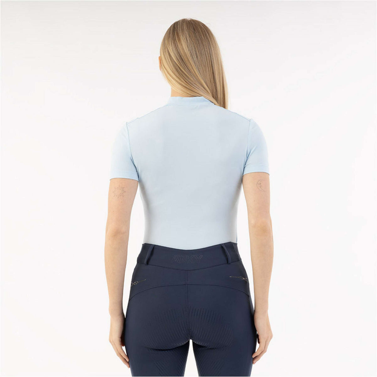 ANKY T-Shirt Mockneck Tee ATC261205 Nantucket Breeze