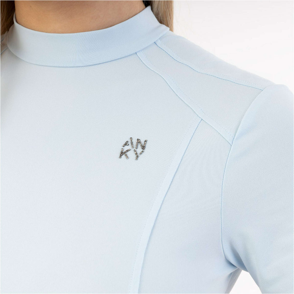 ANKY T-Shirt Mockneck Tee ATC261205 Nantucket Breeze