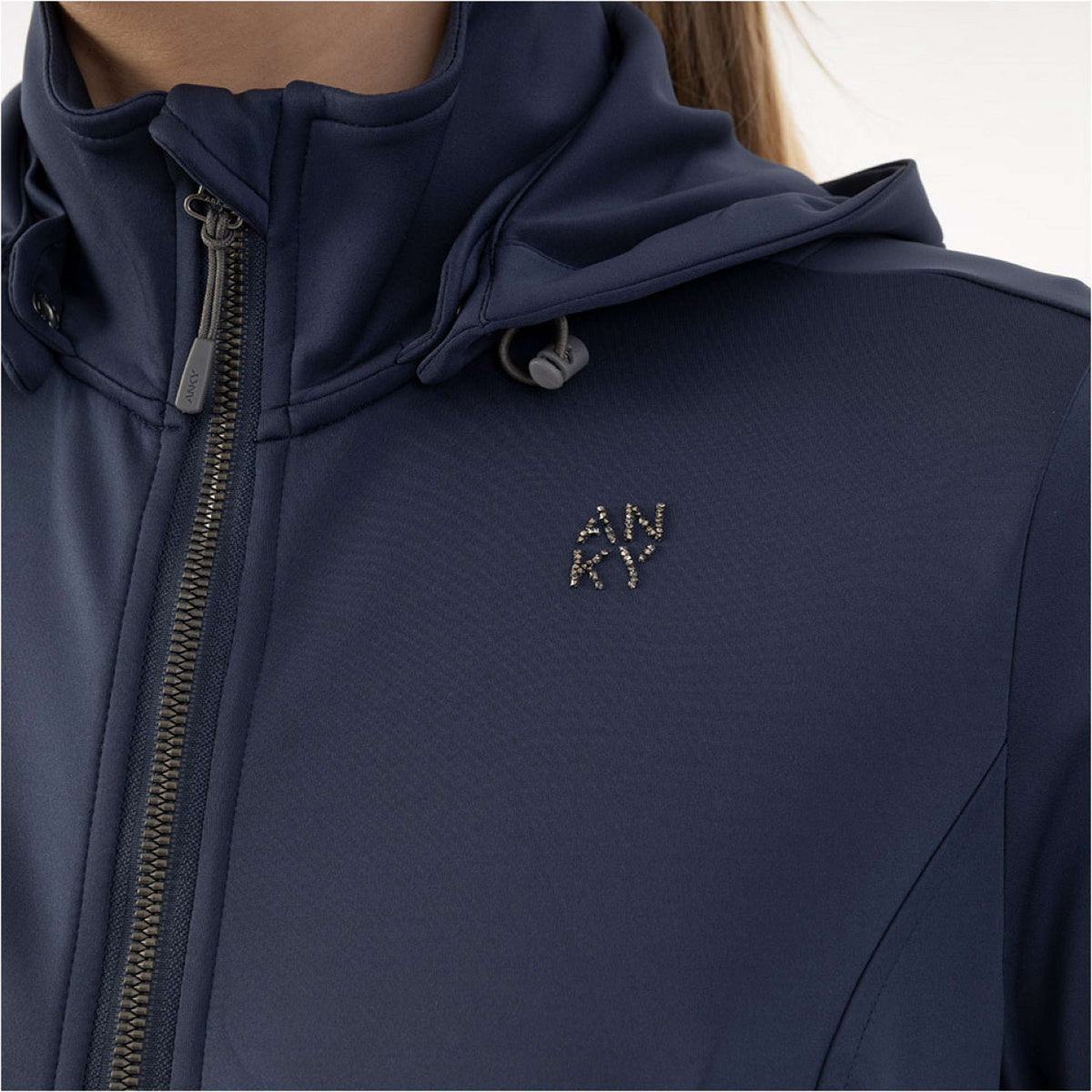 ANKY Zip-Hoodie Hooded Tech ATC251101 Mood Indigo